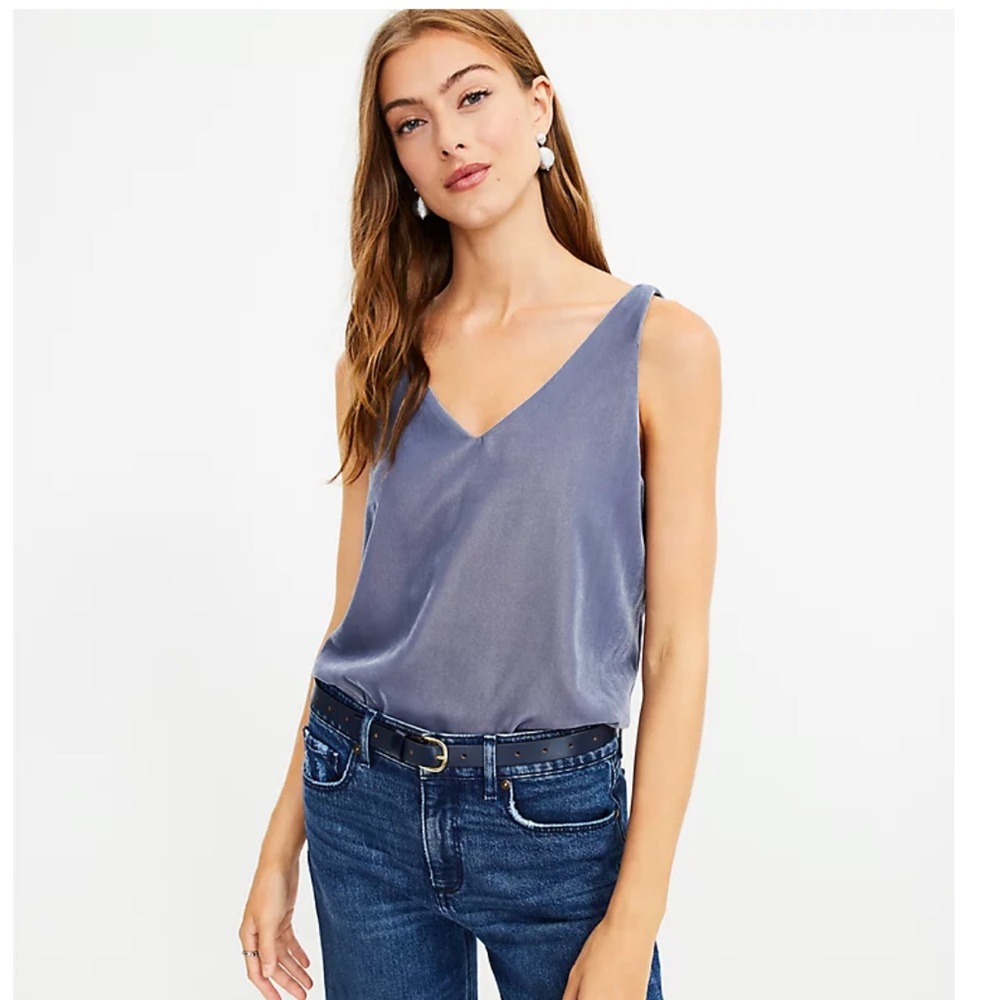 Velvet Double V Tank